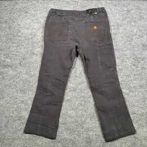Off The Grid Trailblazer Boot Cut Pants Mens 36x30 Charcoal Gray Workwear